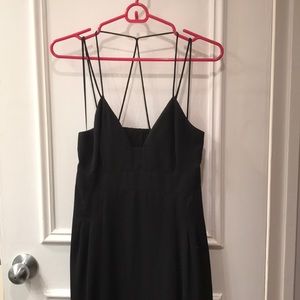 Express black cocktail dress